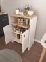 Hanah Home Armario Multiusos Berry - Sonomo, Blanco